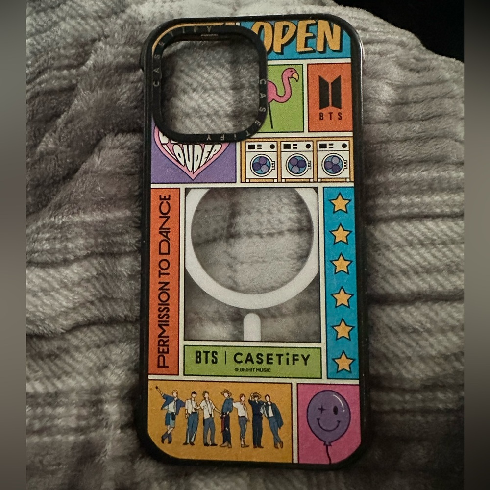 BTS Casetify 14 pro max phone case